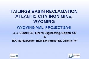 Atlantic city project wyoming