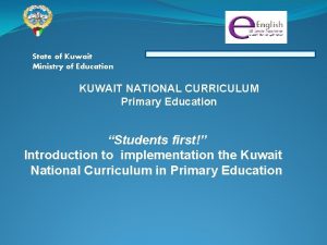Ministry of education kuwait