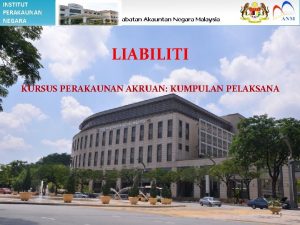 Kursus perakaunan jangka pendek