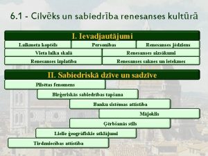 6 1 Cilvks un sabiedrba renesanses kultr I