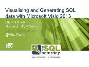 Visio sql server