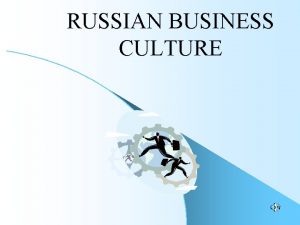 Russian business etiquette