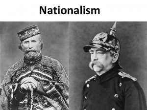 Nationalism 1800-talet