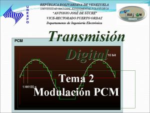 REPBLICA BOLIVARIANA DE VENEZUELA UNIVERSIDAD NACIONAL EXPERIMENTAL POLITCNICA