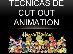 Tecnica de animacion cut out