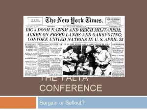 Yalta conference definition