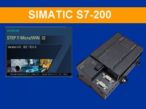 for internal use only SIMATIC HMI SIMATIC S