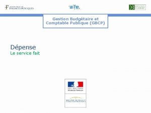 Certification du service fait