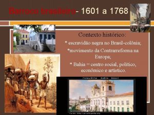Barroco 1601 a 1768