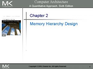 Computer architecture a quantitative approach sixth edition