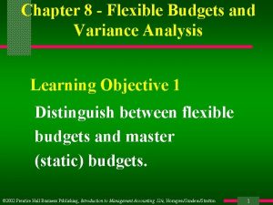 Sales activity variance Sales activity variance