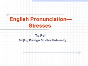 Beijing pronunciation