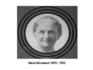 Alessandro montessori