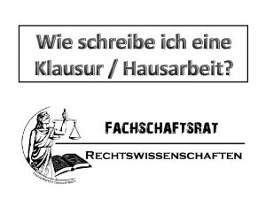 Klausurdeckblatt jura