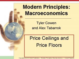 Modern Principles Macroeconomics Tyler Cowen and Alex Tabarrok