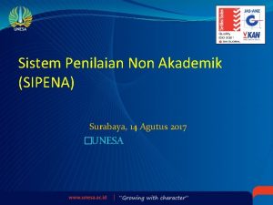 Sistem penilaian unesa