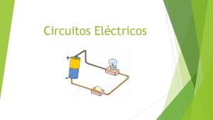 Circuitos Elctricos Qu es un circuito elctrico Es