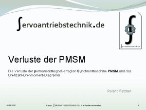 Ersatzschaltbild pmsm