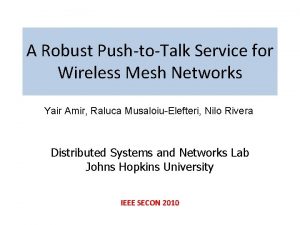 Mesh wifi ptt Mesh wifi ptt