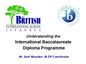 Ib diploma