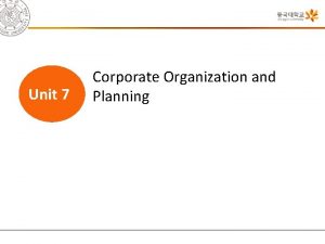 Organizational height