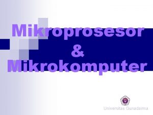 Diagram blok mikrokomputer