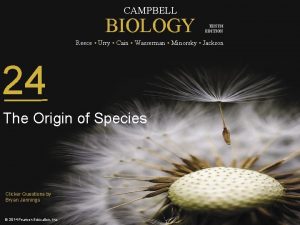 CAMPBELL BIOLOGY TENTH EDITION Reece Urry Cain Wasserman