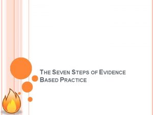 7 steps of ebp