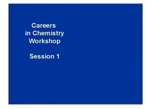 Career workshop objectives