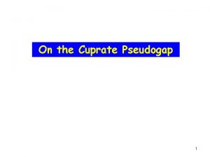 On the Cuprate Pseudogap 1 Intraunitcell orders in