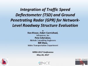 Traffic speed deflectometer