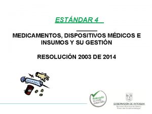 Politica de no reuso de dispositivos medicos