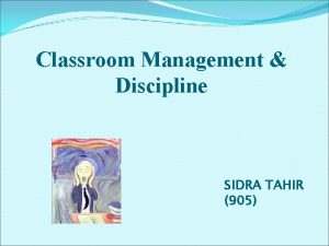 Group managerial approach in classroom management