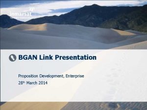 Bgan link