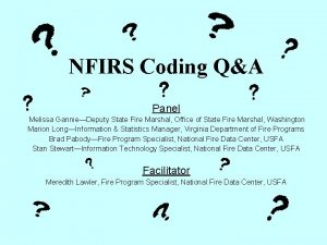 Nfirs codes cheat sheet