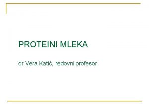 Kazein u mleku