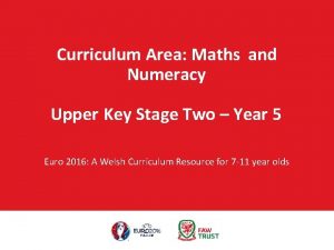 Upper key stage 2 maths curriculum