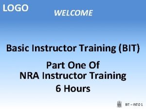Nra certified instructor logo