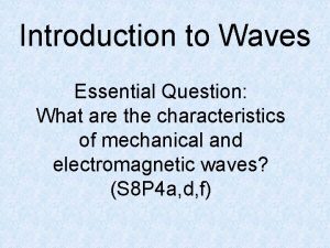 Types of waves quad clusters answer key Types of waves quad clusters answer key