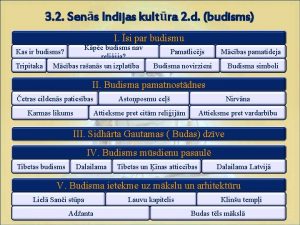 3 2 Sens Indijas kultra 2 d budisms