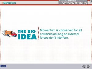 8 Momentum is conserved for all collisions as