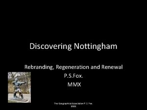 Nottingham regeneration