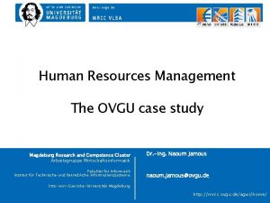 Weiterbildung human resources management Weiterbildung human resources management