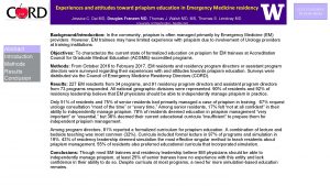 Experiences and attitudes toward priapism education in Emergency