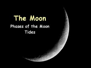 Moon phases characteristics Moon phases characteristics