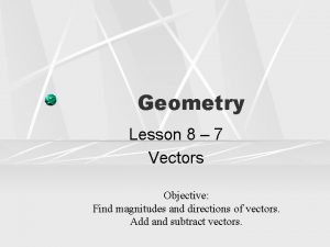 8-7 vectors