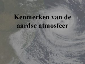 Waaruit bestaat de atmosfeer