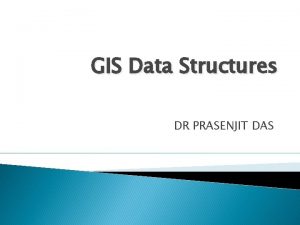 What is gis data structure