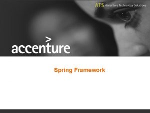 Spring framework introduction Spring framework introduction