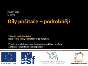 Pavel Roubal 2009 Dly potae podrobnji Vukov modul